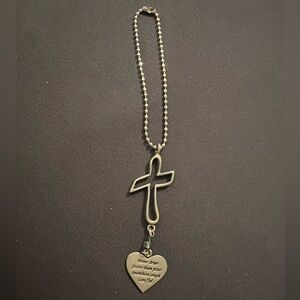 Camco Never drive faster than your guardian angel can fly car charm, good cond.